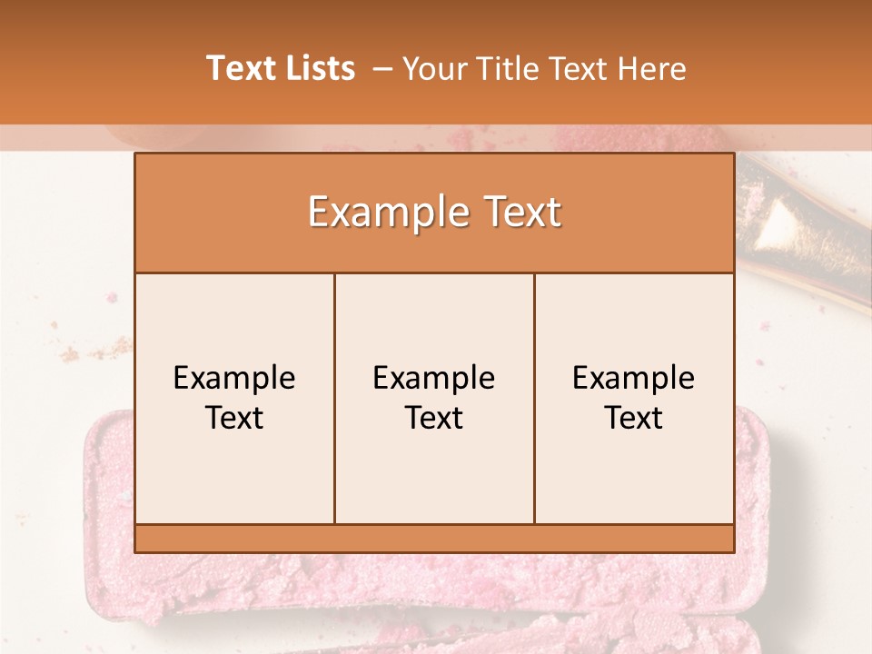 Hue Blush Natural PowerPoint Template