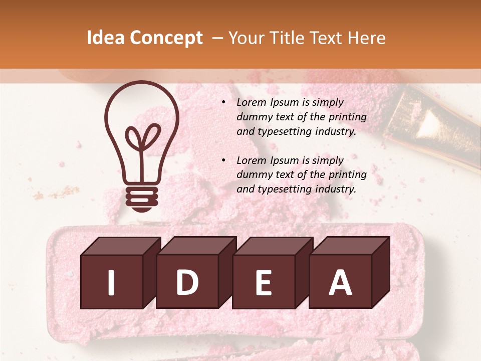 Hue Blush Natural PowerPoint Template
