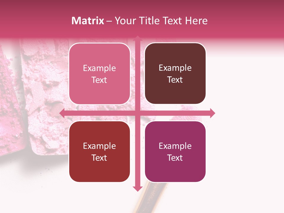 Nobody Face Brown PowerPoint Template