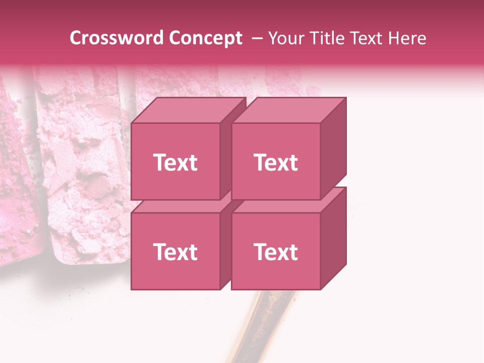 Nobody Face Brown PowerPoint Template
