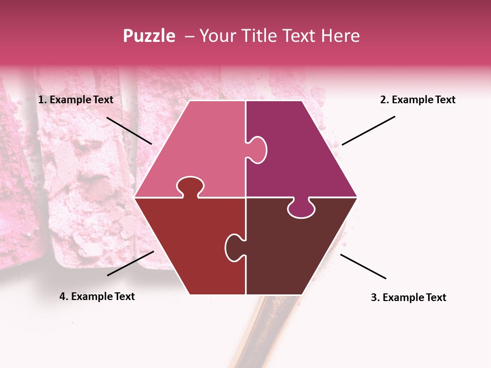 Nobody Face Brown PowerPoint Template