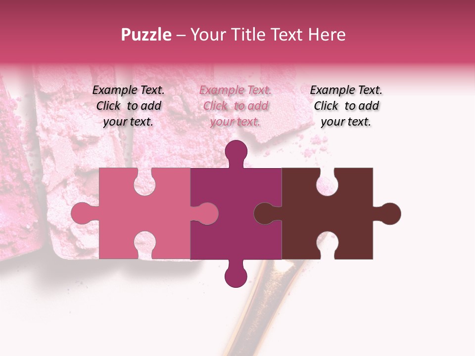 Nobody Face Brown PowerPoint Template