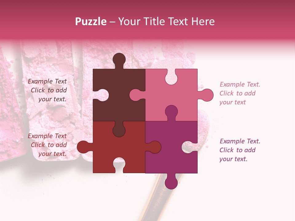 Nobody Face Brown PowerPoint Template