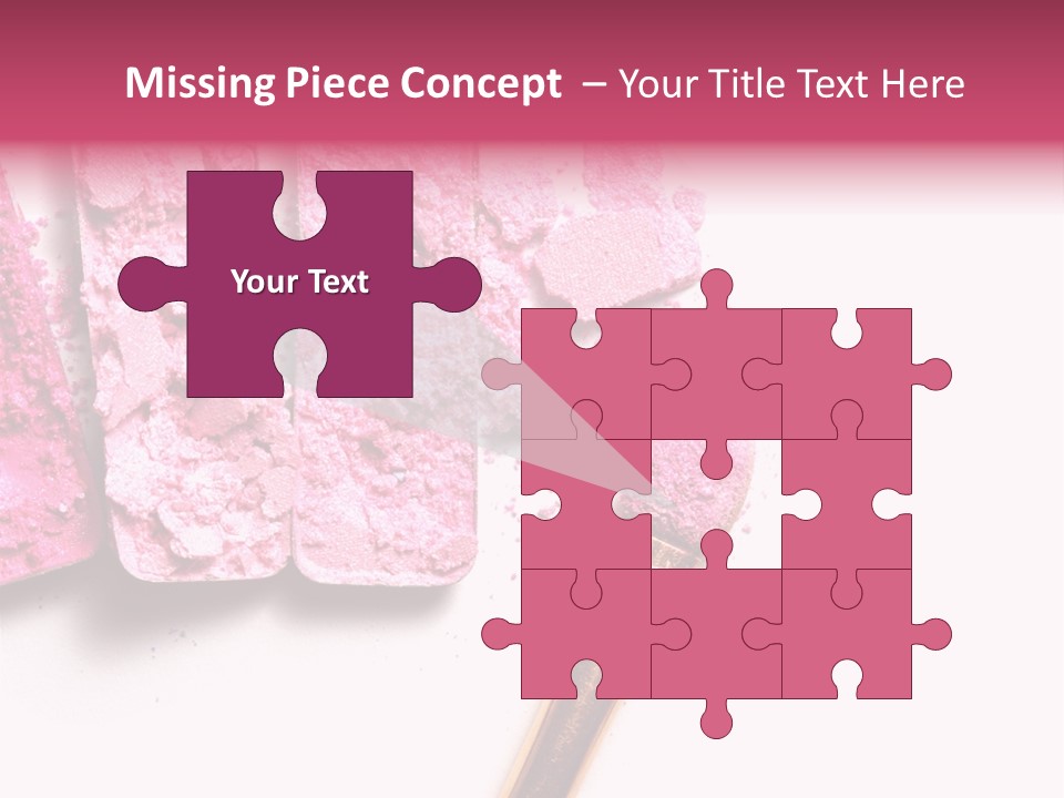 Nobody Face Brown PowerPoint Template