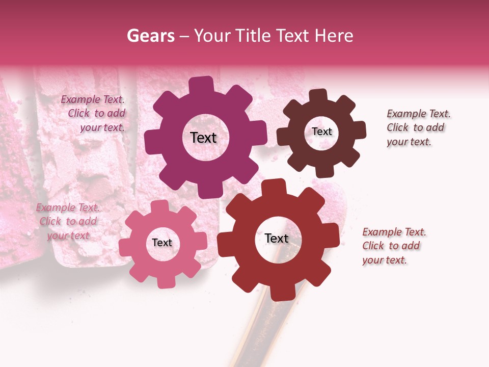 Nobody Face Brown PowerPoint Template