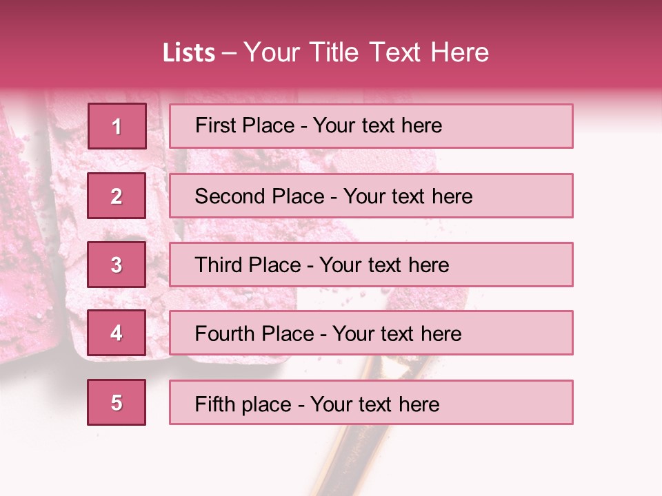 Nobody Face Brown PowerPoint Template
