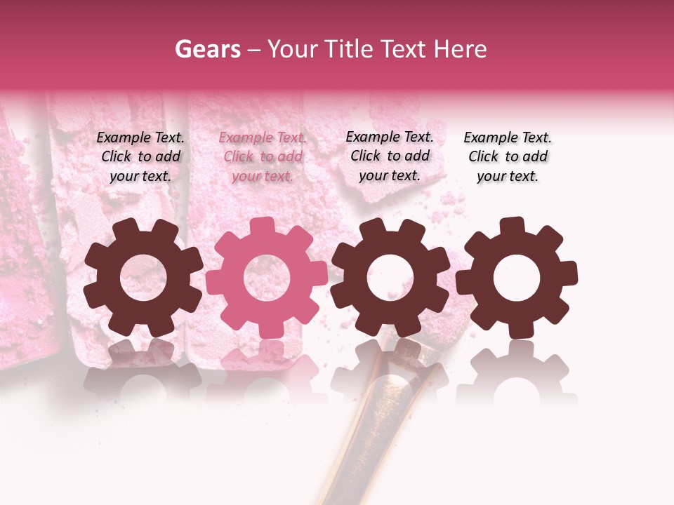 Nobody Face Brown PowerPoint Template