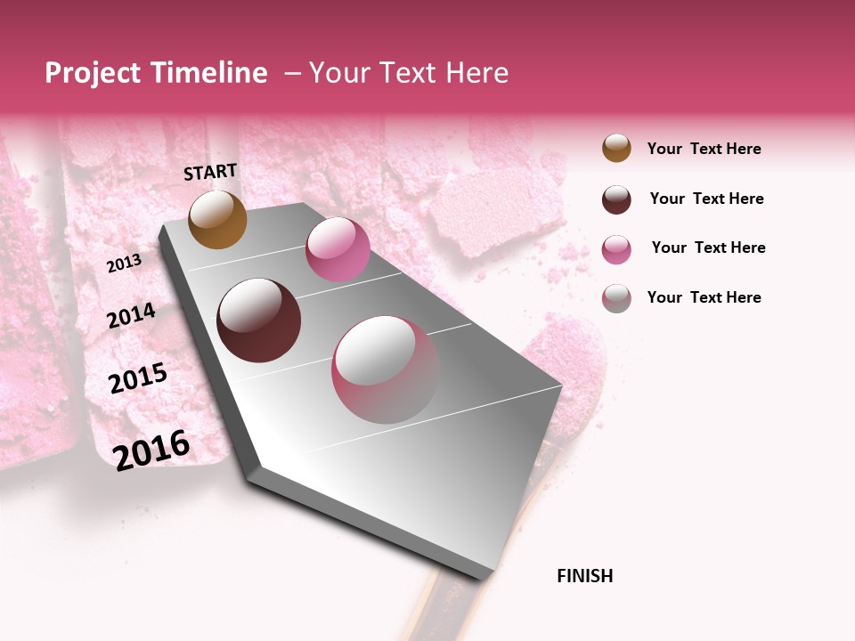 Nobody Face Brown PowerPoint Template