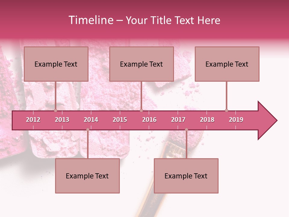 Nobody Face Brown PowerPoint Template