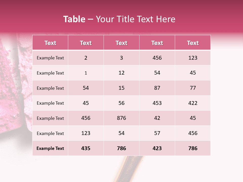 Nobody Face Brown PowerPoint Template