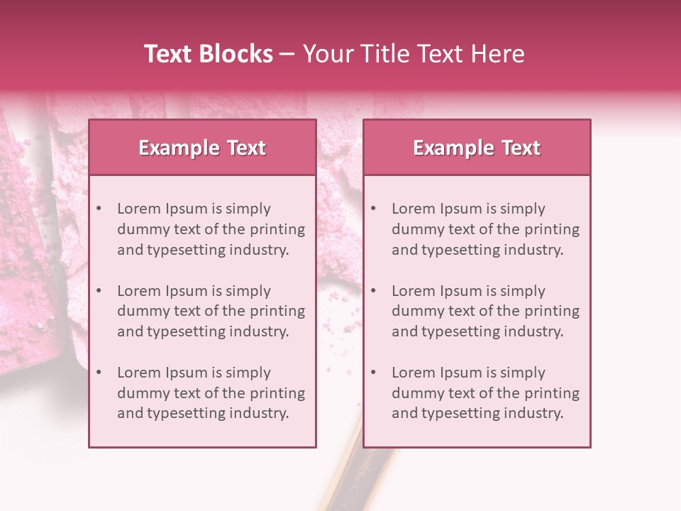 Nobody Face Brown PowerPoint Template