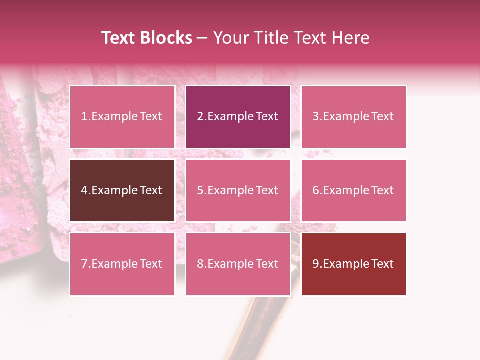 Nobody Face Brown PowerPoint Template