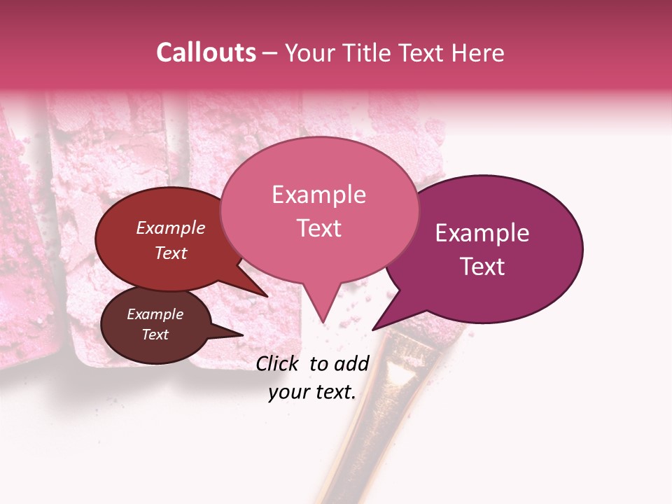 Nobody Face Brown PowerPoint Template