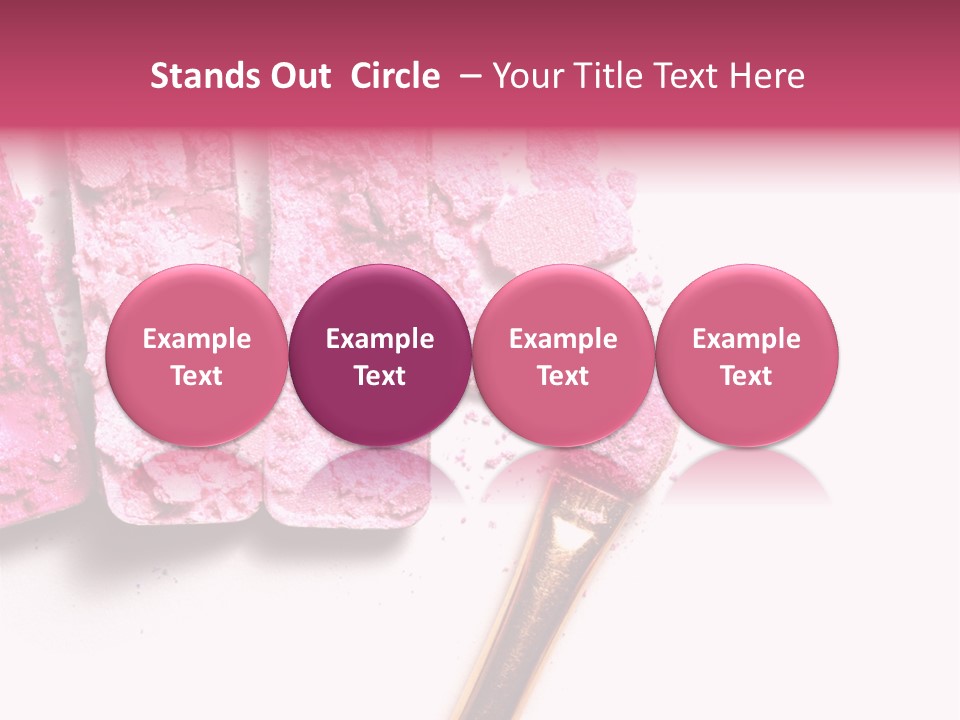 Nobody Face Brown PowerPoint Template