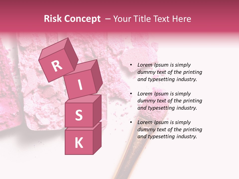 Nobody Face Brown PowerPoint Template