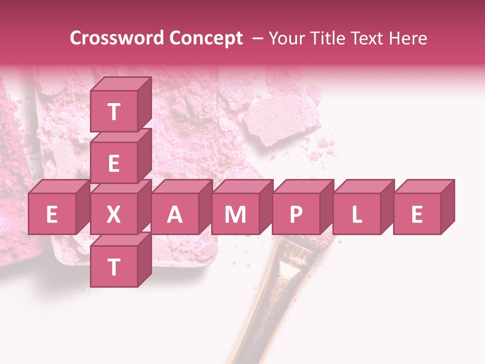 Nobody Face Brown PowerPoint Template