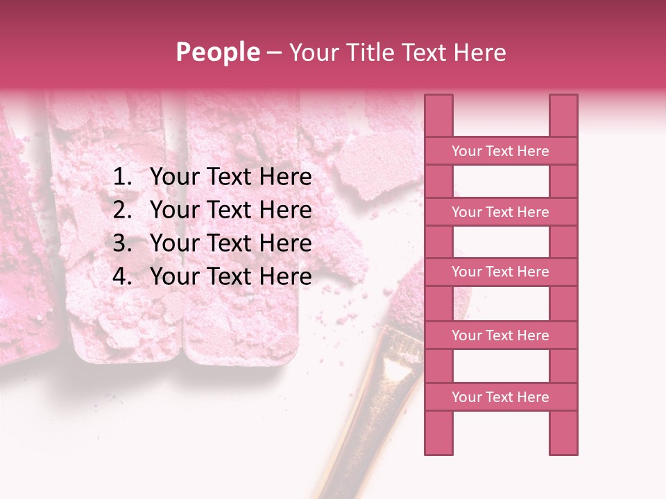 Nobody Face Brown PowerPoint Template