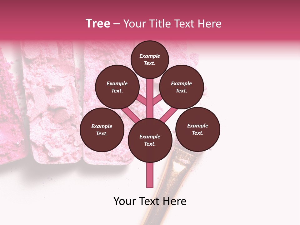 Nobody Face Brown PowerPoint Template