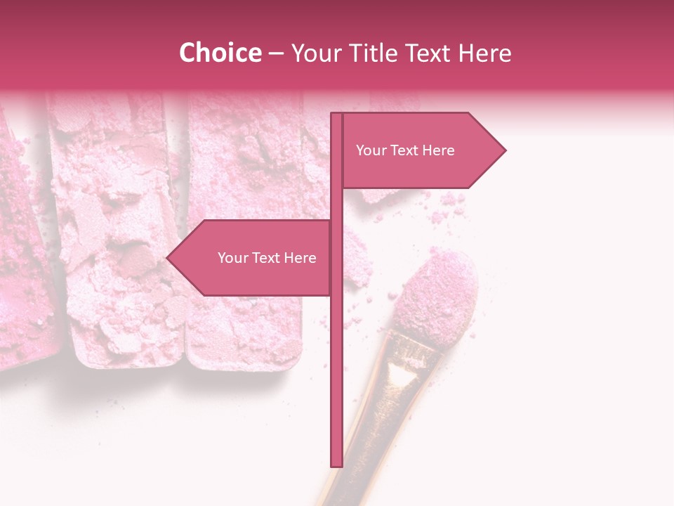 Nobody Face Brown PowerPoint Template