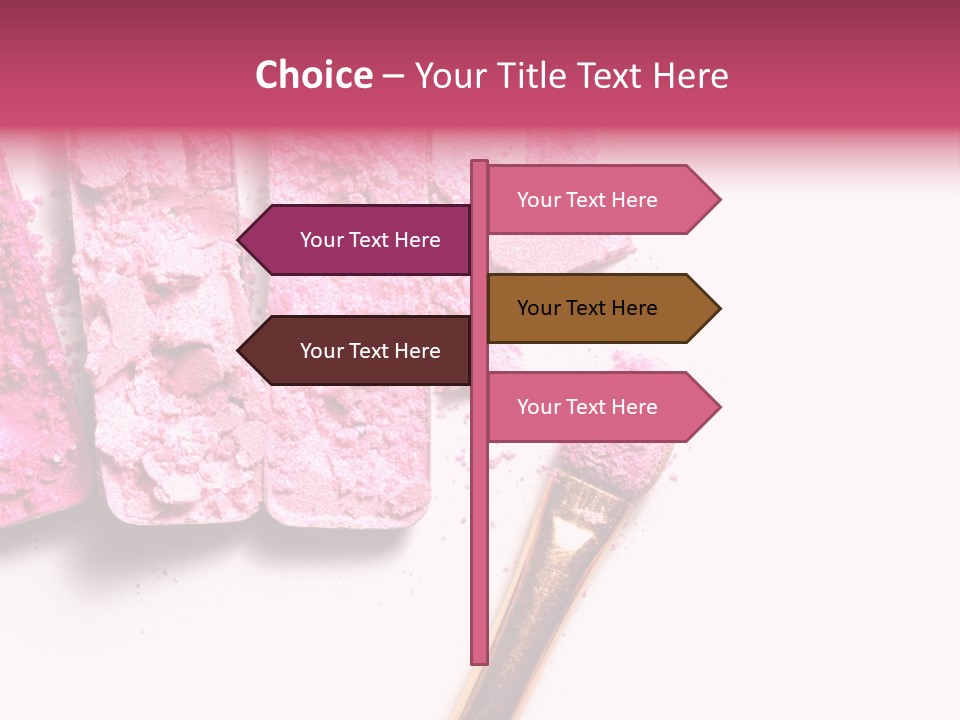 Nobody Face Brown PowerPoint Template