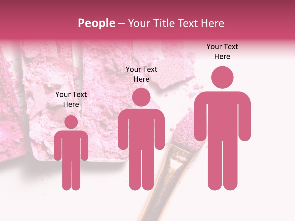 Nobody Face Brown PowerPoint Template