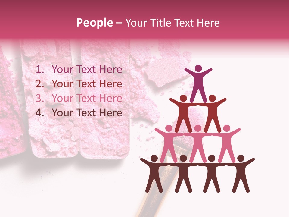 Nobody Face Brown PowerPoint Template