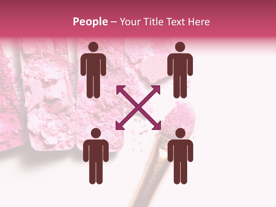 Nobody Face Brown PowerPoint Template