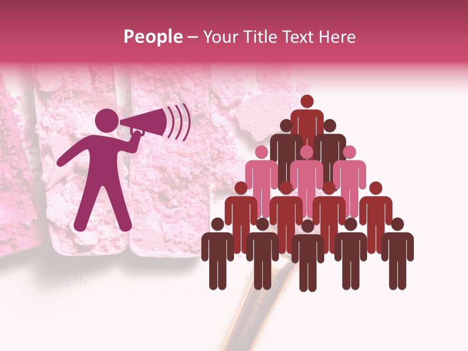 Nobody Face Brown PowerPoint Template