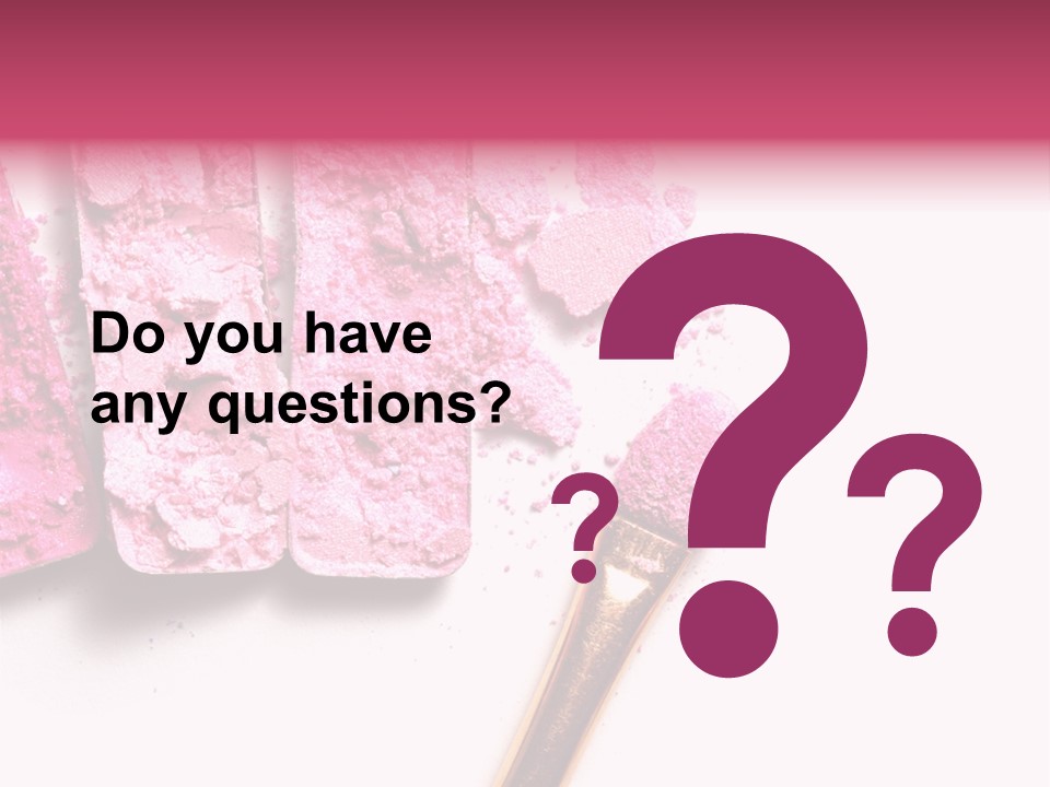 Nobody Face Brown PowerPoint Template