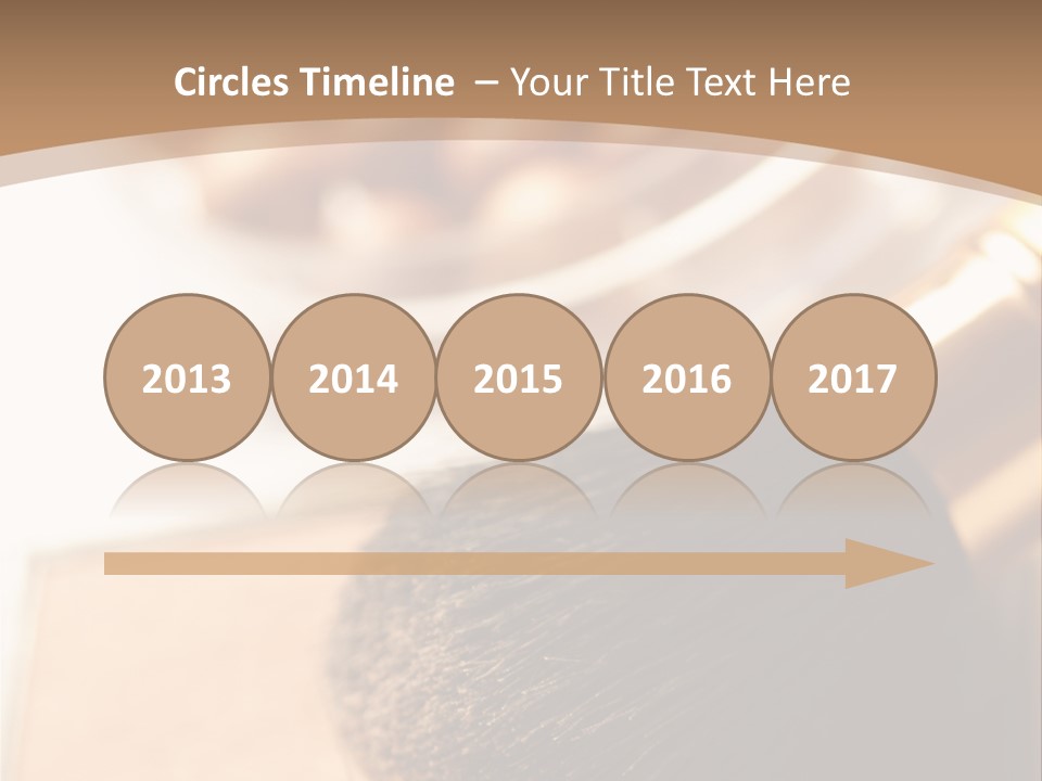 Beauty Cosmetic Face PowerPoint Template