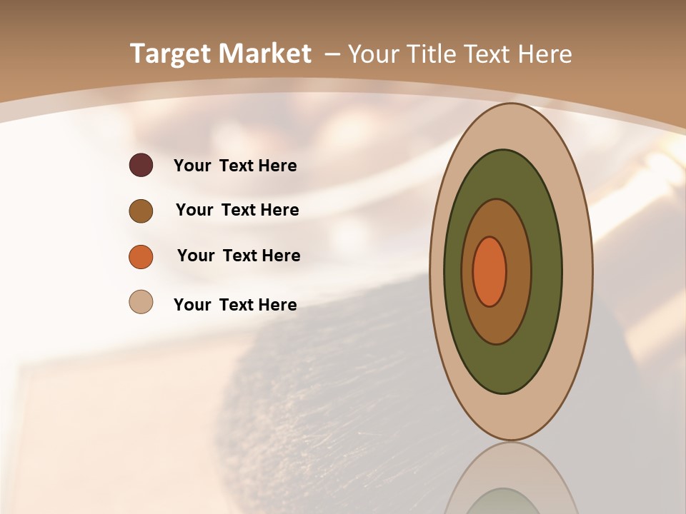 Beauty Cosmetic Face PowerPoint Template