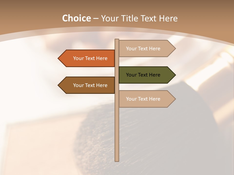 Beauty Cosmetic Face PowerPoint Template