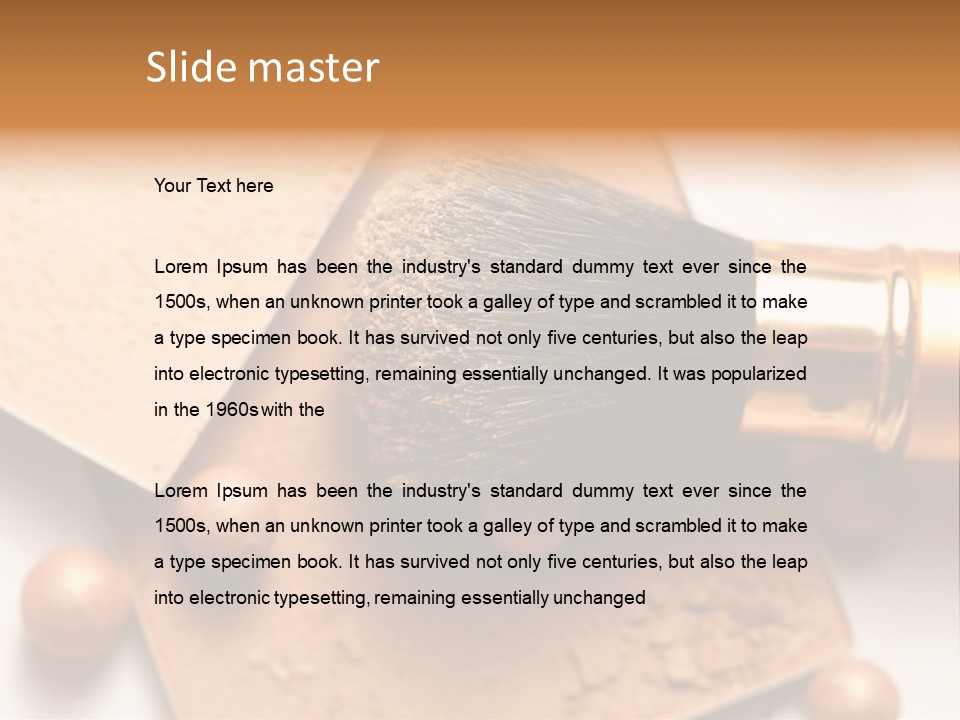 Light Soft Face PowerPoint Template