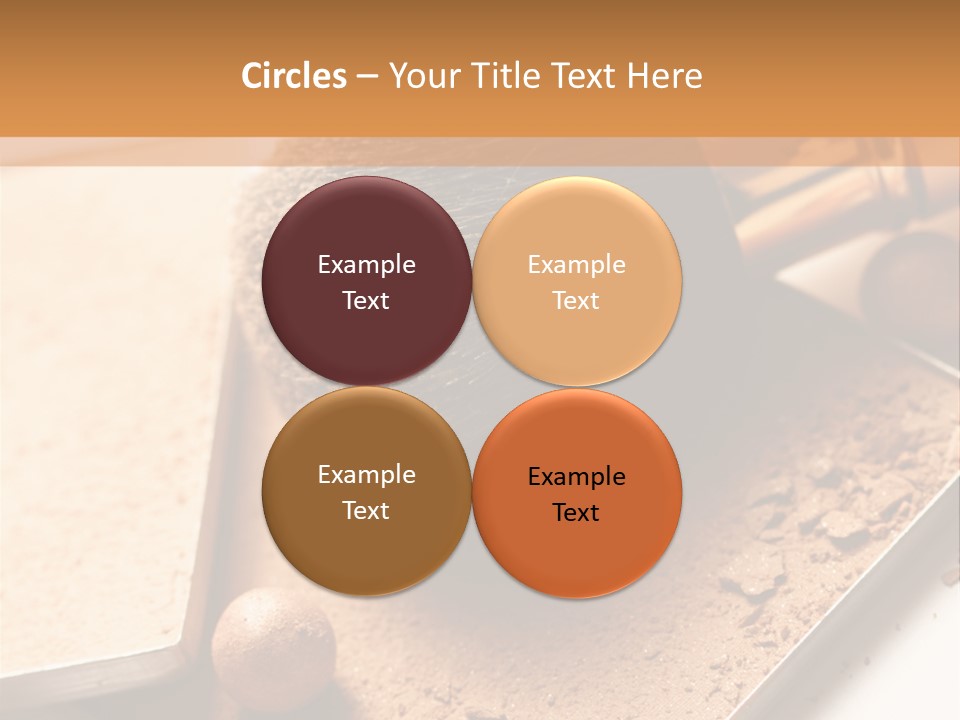 Closeup Pearl Make PowerPoint Template