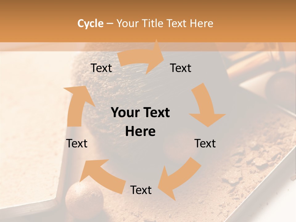 Closeup Pearl Make PowerPoint Template