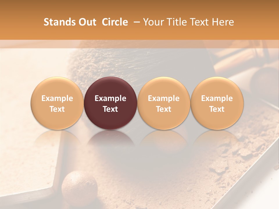Closeup Pearl Make PowerPoint Template