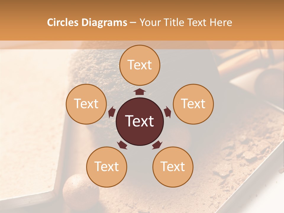 Closeup Pearl Make PowerPoint Template