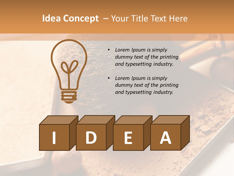 Closeup Pearl Make PowerPoint Template