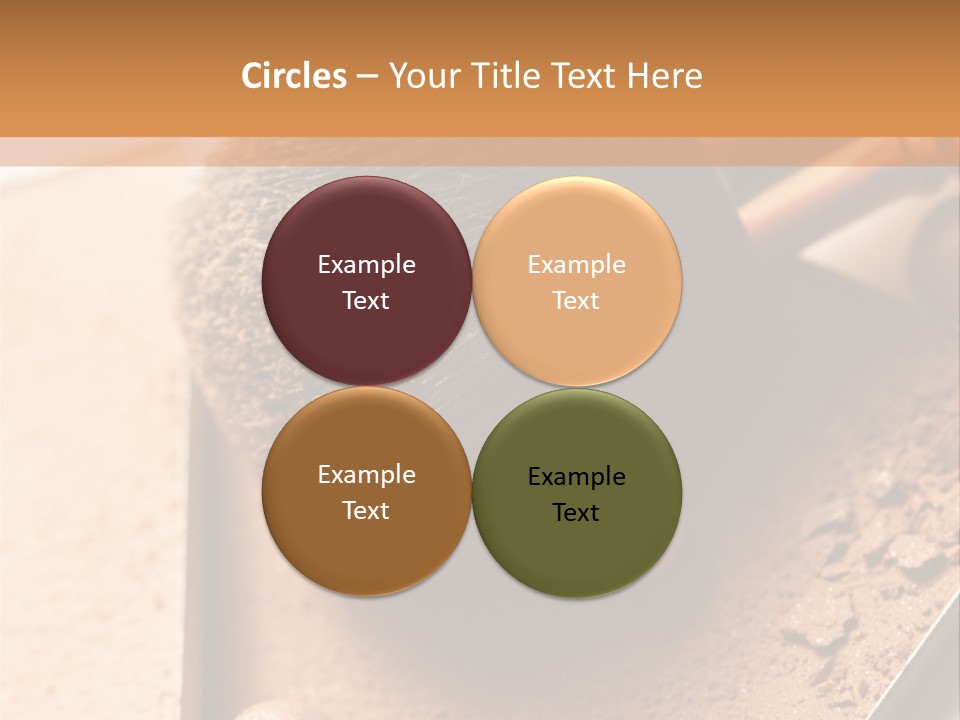 Mineral Beauty Beige PowerPoint Template