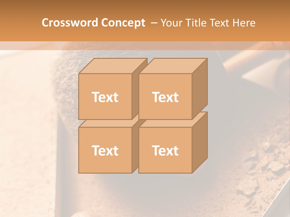 Mineral Beauty Beige PowerPoint Template