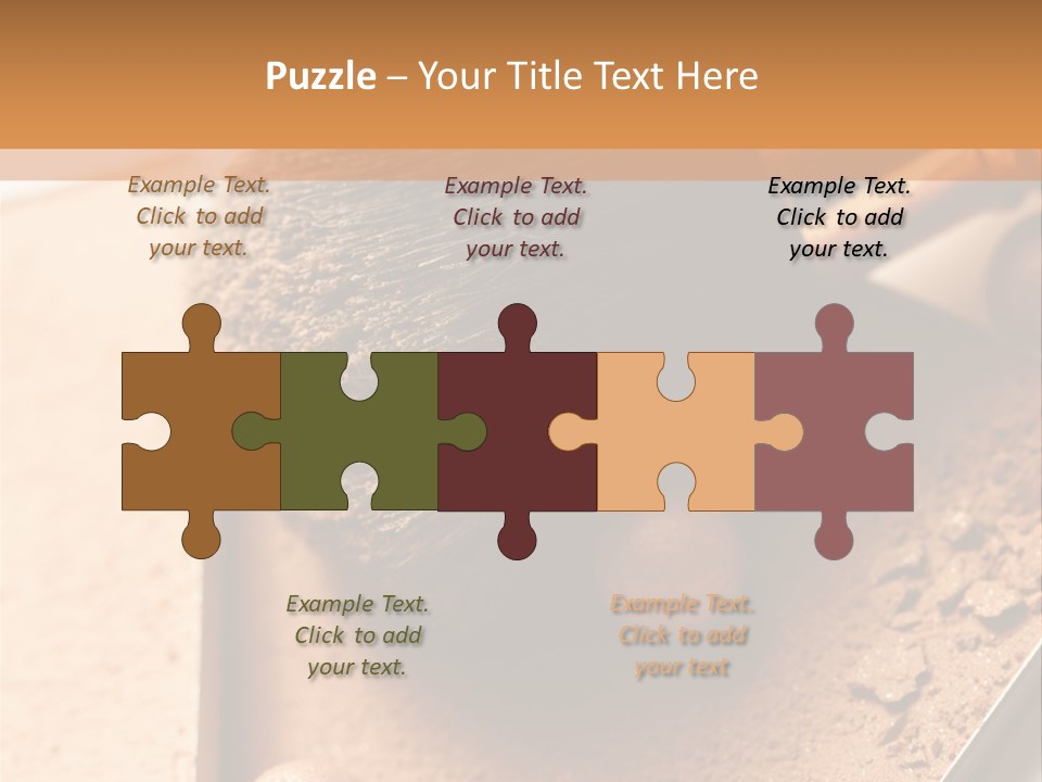 Mineral Beauty Beige PowerPoint Template