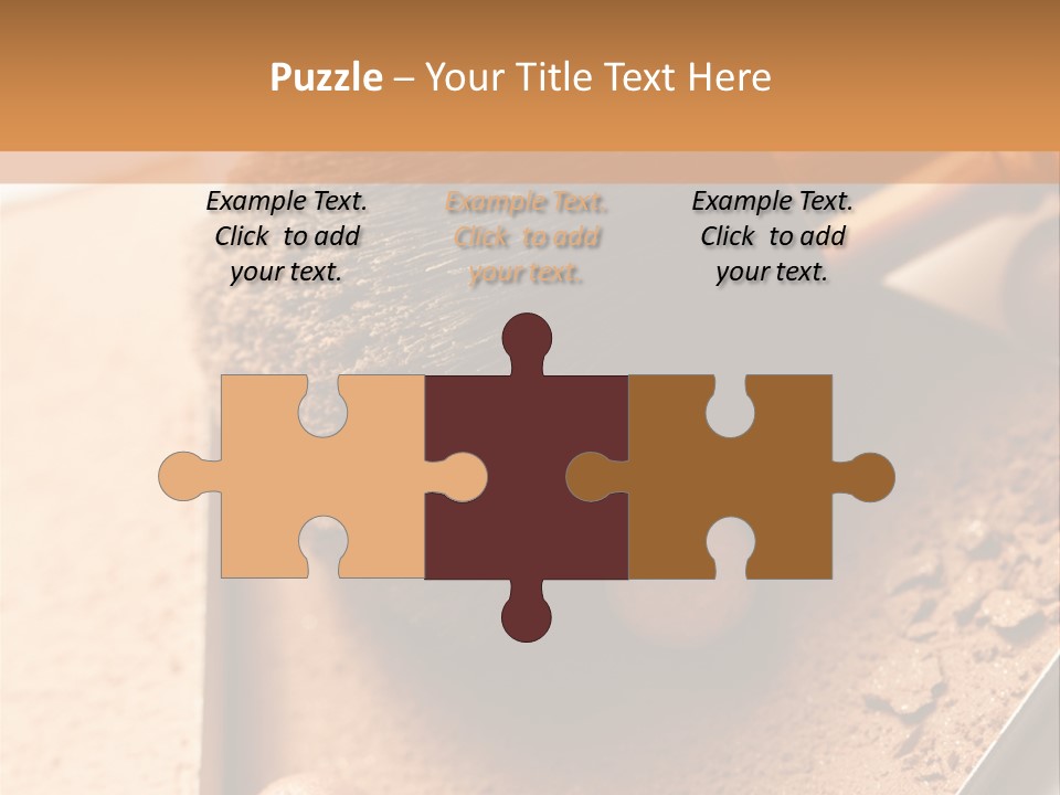 Mineral Beauty Beige PowerPoint Template