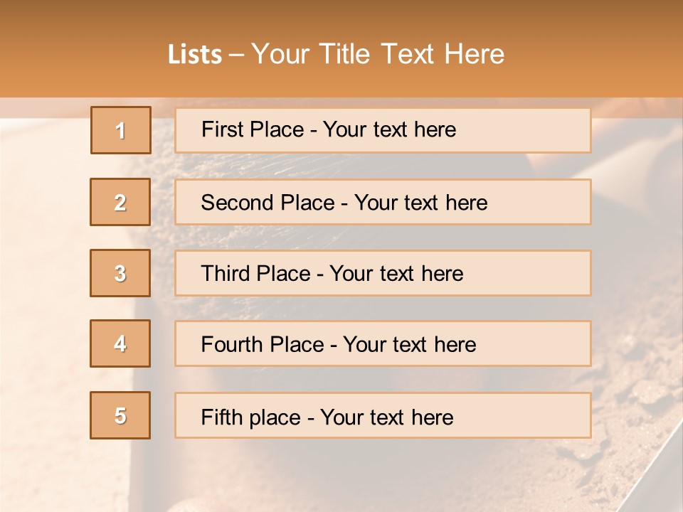 Mineral Beauty Beige PowerPoint Template