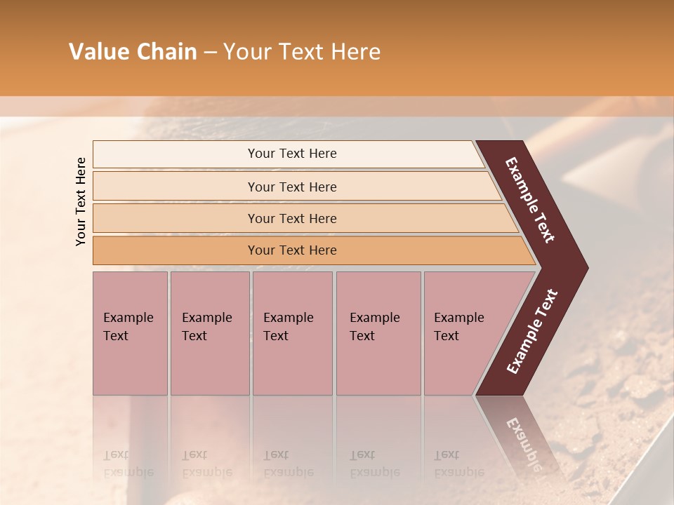 Mineral Beauty Beige PowerPoint Template