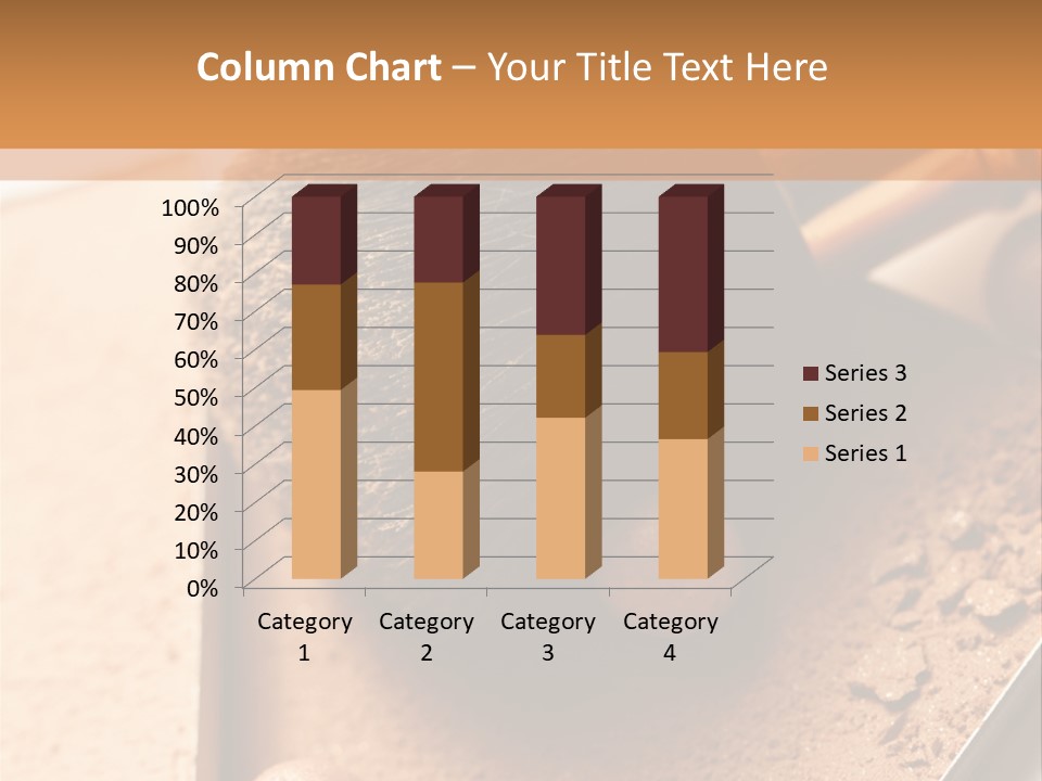 Mineral Beauty Beige PowerPoint Template