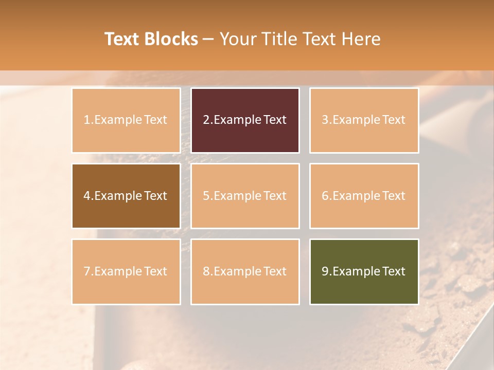 Mineral Beauty Beige PowerPoint Template