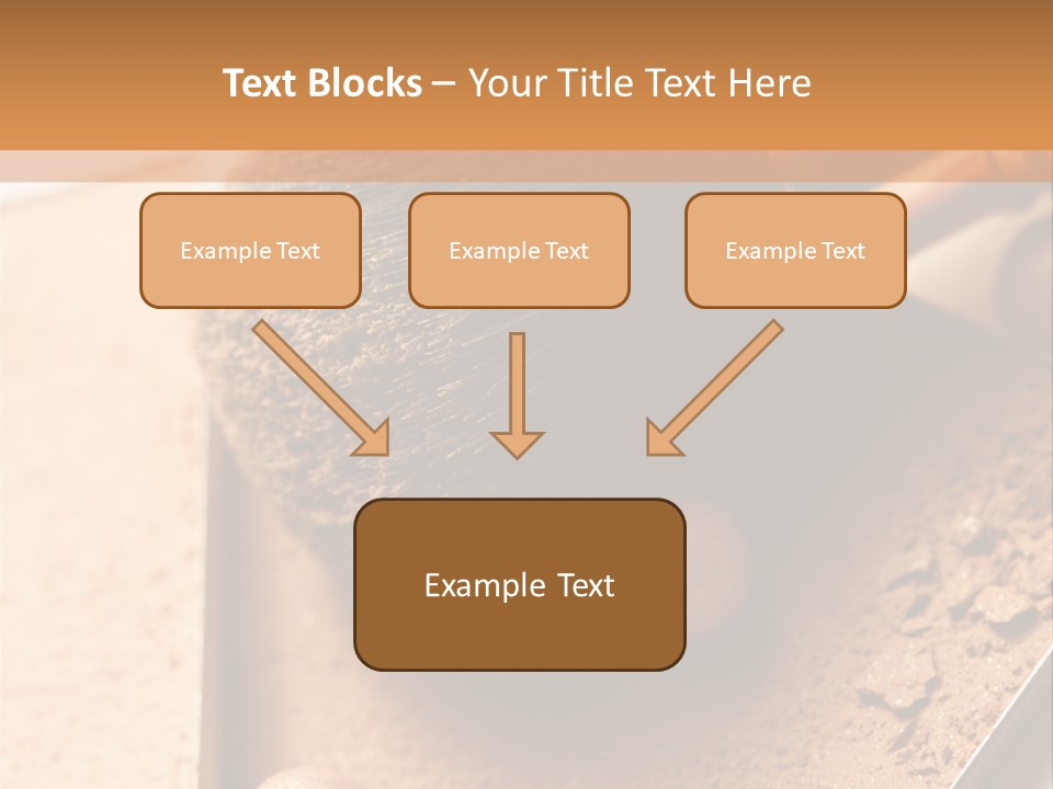 Mineral Beauty Beige PowerPoint Template