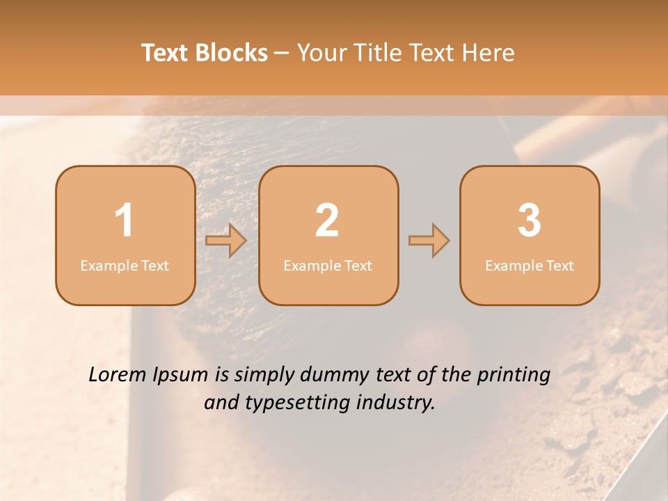 Mineral Beauty Beige PowerPoint Template