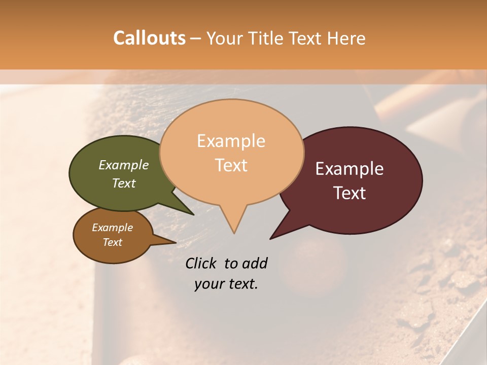 Mineral Beauty Beige PowerPoint Template