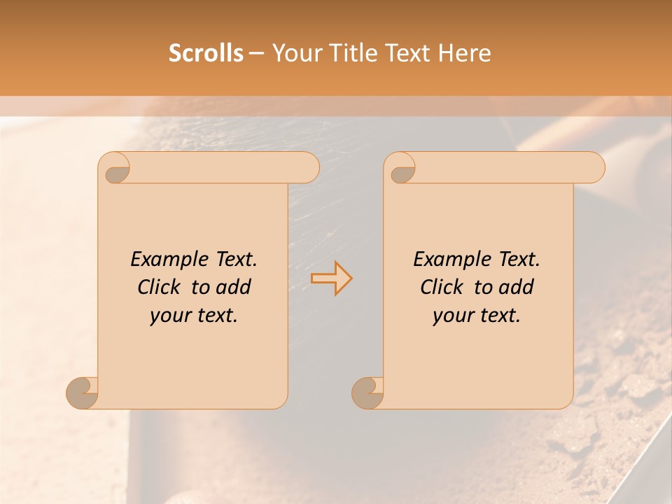 Mineral Beauty Beige PowerPoint Template